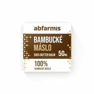 Abfarmis Bambucké máslo rakytník 50 ml