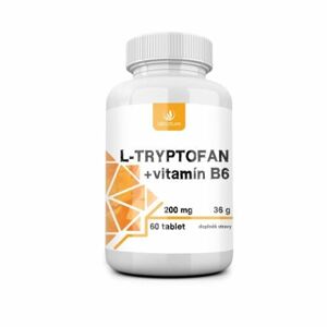Allnature L-tryptofan + vitamín B6 200 mg 60 tbl. 