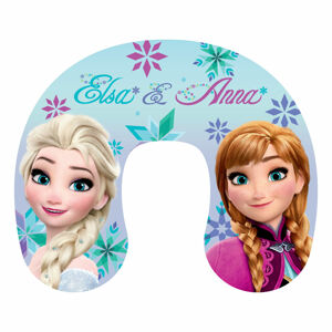 Jerry Fabrics Cestovní polštářek Ledové Království Frozen Anna and Elsa, 30 x 35 cm
