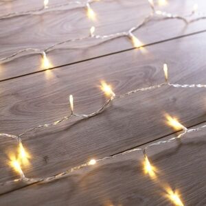 DecoKing Světelný vánoční řetěz teplá bílá, 200 LED