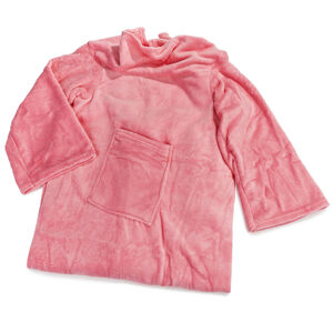 Modom Deka Comfort s rukávy a kapsou růžová, 180 x 135 cm