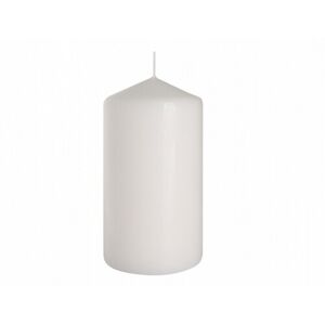 Dekorativní svíčka Classic Maxi bílá, 15 cm, 15 cm