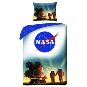 Halantex Dětské bavlněné povlečení NASA, 140 x 200 cm, 70 x 90 cm