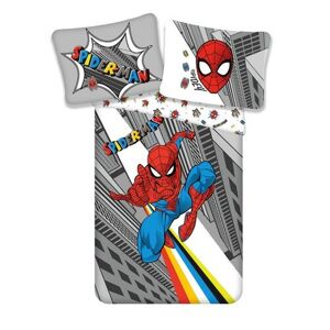 Jerry Fabrics Dětské bavlněné povlečení Spiderman pop, 140 x 200 cm, 70 x 90 cm