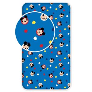 Jerry Fabrics Dětské bavlněné prostěradlo Mickey 04, 90 x 200 cm