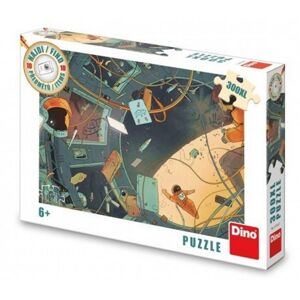 Dino Puzzle Vesmír - Najdi 10 předmětů 47x33cm 300 dílků XL v krabici 27x19x4cm