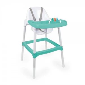 Dolu Jídelní židlička s chrastítkem zelená, 90 x 70 x 60 cm