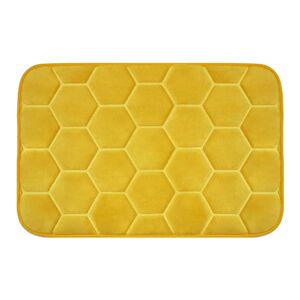 Domarex Kobereček z paměťové pěny Honeycomb, žlutá, 38 x 58 cm