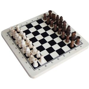 Dřevěné šachy, 29 x 1,7 x 29 cm