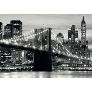 AG Art Fototapeta XXL Panorama Manhattanu 360 x 270 cm, 4 díly