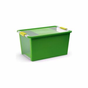 Bi box L 40 litrů kombinace průhledná/zelená barva