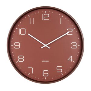 Karllson 5751RD designové nástěnné hodiny, pr. 40 cm