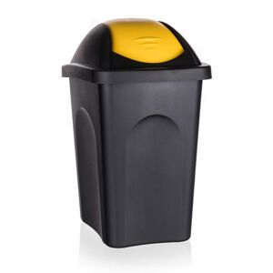 Koš odpadkový MP 30 l, žluté víko