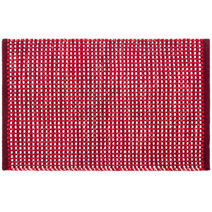 BO-MA Trading Kusový bavlněný koberec Elsa červená, 50 x 80 cm