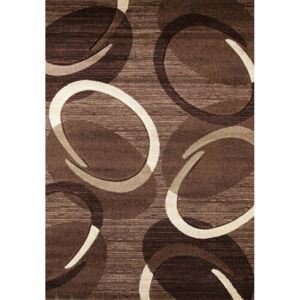 Spoltex Kusový koberec Florida 9828/02 brown, 120 x 170 cm