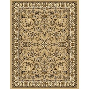 Spoltex Kusový koberec Samira 12002 beige, 80 x 150 cm
