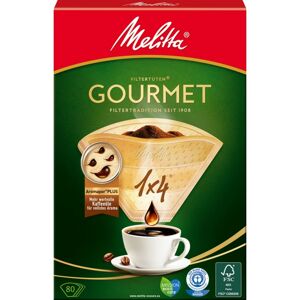 Melitta Gourmet 1x4 80 ks kávové filtry