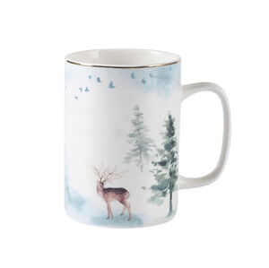 Misty Forest Porcelánový hrnek Deer, 300 ml