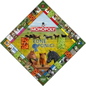 Monopoly Koně a poníci společenská hra v krabici 40x27x5,5cm