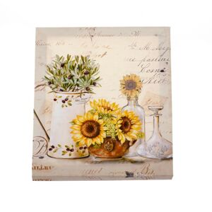 Obraz na plátně Bouquet of sunflowers, 25 x 30 cm