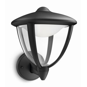 Philips 15470/30/16 Robin Venkovní nástěnné LED svítidlo 24 cm, černá
