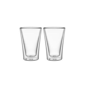 Dvoustěnná sklenice myDRINK 330 ml, 2 ks