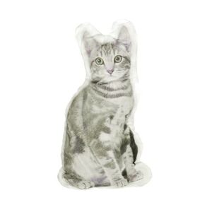 Forbyt Tvarovaný 3D polštářek Kočka, 27 x 44 cm