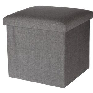 Úložný sedací box Faro světle šedá, 38 x 38 cm