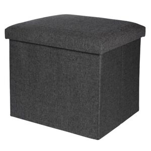 Úložný sedací box Faro tmavě šedá, 38 x 38 cm