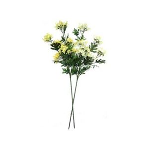 Umělá chryzantéma drobnokvětá, v. 75 cm, sada 2 ks