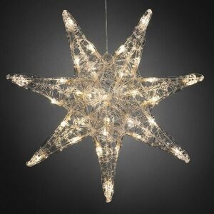 Vánoční 7 cípá hvězda pr. 45 cm, 32 LED