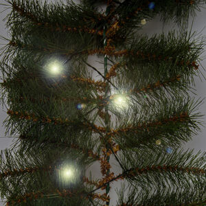 Vánoční girlanda se světýlky, 270 cm