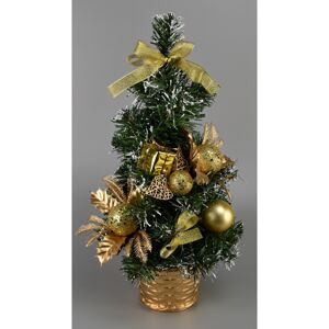 Vánoční stromek Vestire zlatá, 35 cm